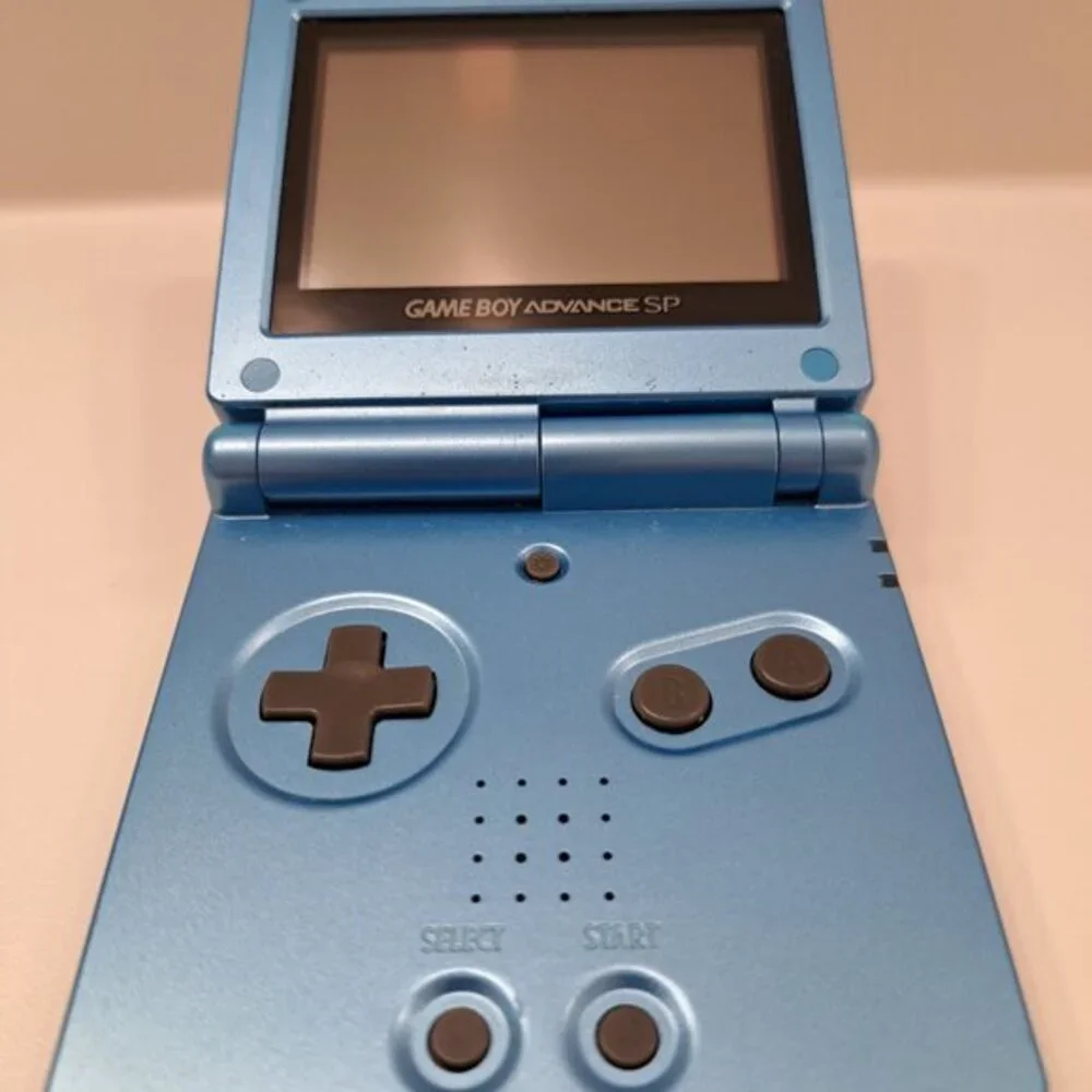 Rare Nintendo Sword Of Mana Blue Gameboy Advance SP 100% GENUINE Seiken Densetsu